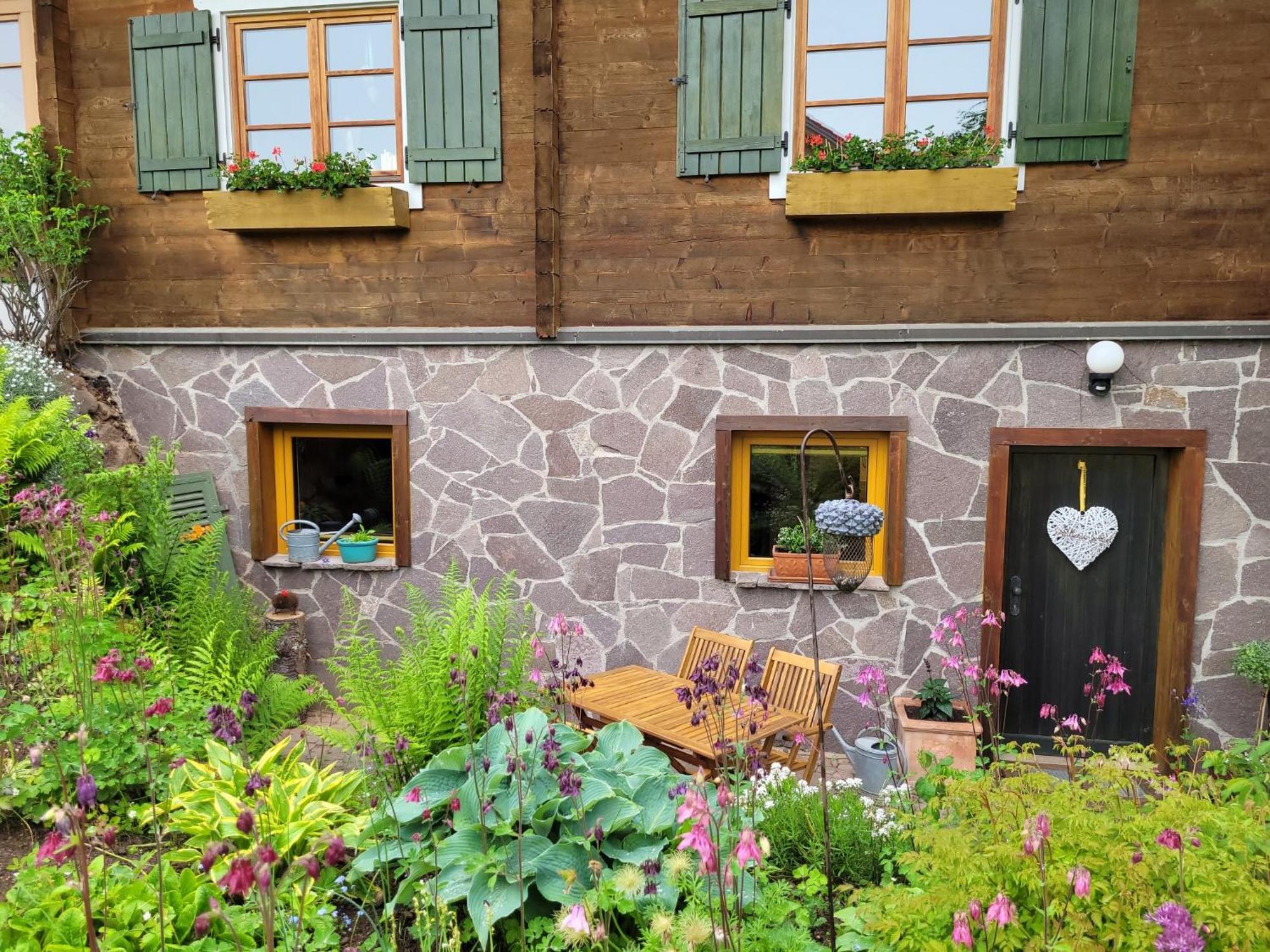 Blick In Den Garten Holzschlag Exterior photo